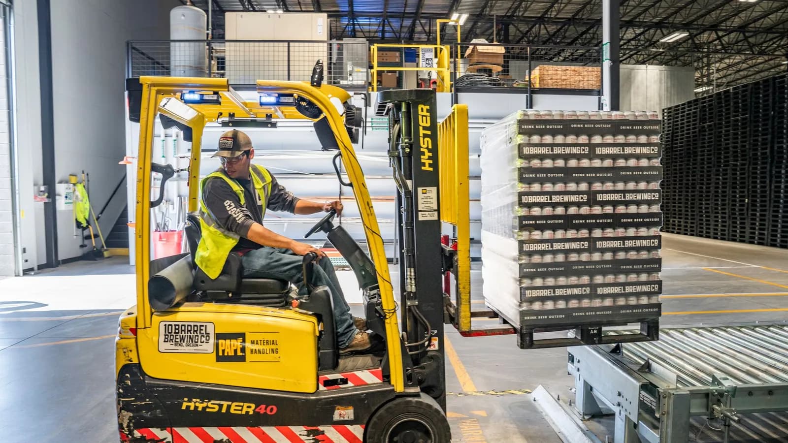 Solutions de manutention agroalimentaire et entrepôt frais