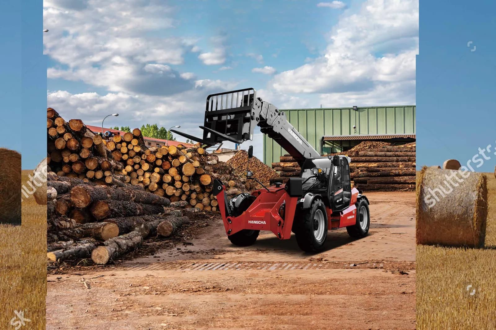 Chariot télescopique tout-terrain diesel X, 4 t