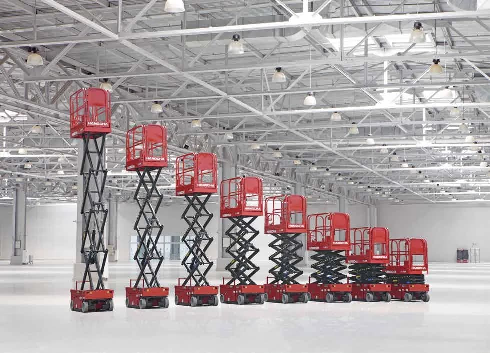 Nacelle élévatrice à ciseaux électrique XEN, 230 à 450 kg